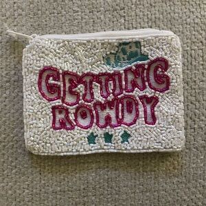 Brand New Bead Zipper Pouch